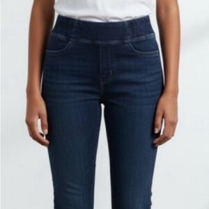 Women's Judy Blue Dark Blue Pull On Skinny Jeans Size 7